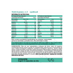 Mutivitamínico A-Z Premium ApisBrasil - 60cps. - comprar online