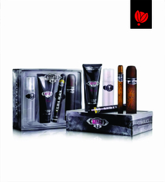 Cuba Black Men Kit - EDT - 100/35/200/200ml