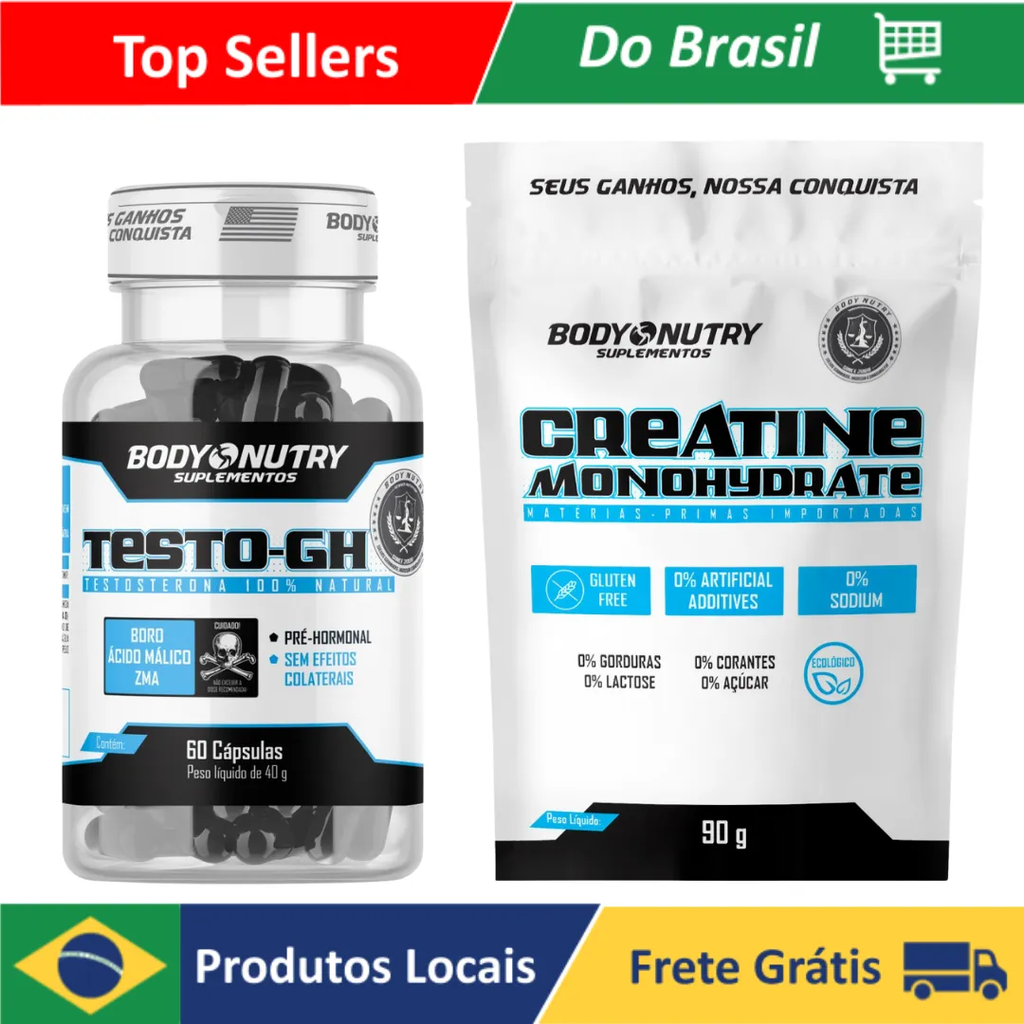 Whey Pro 36g de Proteina Body Nutry Pacote 900g - Ganho de Massa