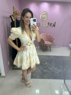 VESTIDO CURTO LAISE DE ALGODÃO LN - comprar online