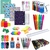 Kit Escolar Feminino Com Caderno 10 Materias 24 Itens