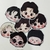 KIT adesivos BTS rostinhos fofinhos em chibi