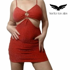 VESTIDO AMBER LUREX