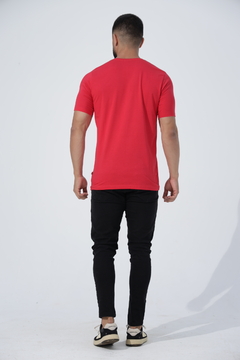 Camiseta Masculina Austman Vermelha - loja online