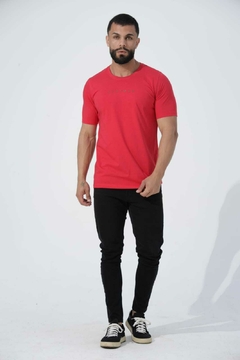 Camiseta Masculina Austman Vermelha - comprar online