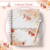 KIT AGENDA FLORAL ROSE VL1 001 - comprar online