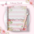 KIT AGENDA ALFABETO FLORAL ROSA VL2 001 - La Belle Arte e Personalizados