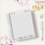 KIT AGENDA FLORAL LILÁS VL1 001 - La Belle Arte e Personalizados