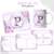 KIT AGENDA FLORAL LILAS VL1 001 - La Belle Arte e Personalizados