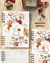 CADERNO FLORAL ALFABETO A Z