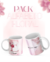 CANECA ALFABETO FLORAL GLITTER VL3 001 - loja online