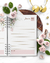 Imagem do AGENDA FLORAL ROSA VL5