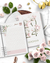 AGENDA FLORAL ROSA VL5 - La Belle Arte e Personalizados