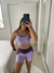 Conjunto Short Básico Jabuticaba + Fúcsia + Lavanda - RB FITNESS