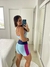 Conjunto Short Básico Azul Marinho + Azul Claro + Roxo - comprar online