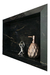 Nicho Borda Diamante Preto 67 X 32cm Porcelanato Banheiros - comprar online