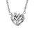 Colar Prata 925 Coração Árvore 42cm + 5cm Inspiração Pandora Garantia Vitalícia