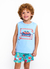 Conjunto Infantil Menino Regata + Short Estampa Caranguejo - comprar online