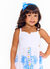 Vestido Infantil Estampa Borboblue - Laço - comprar online