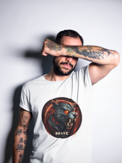 Camiseta BraveBeast Original unissex com mangas curtas - comprar online