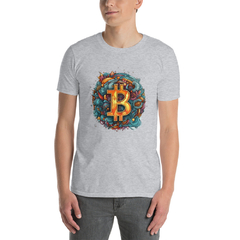 Imagem do Camiseta Bitcoin unissex com mangas curtas