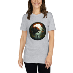 Camiseta BraveBeast Man in Cave unissex com mangas curtas - comprar online