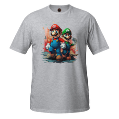 Camiseta Mario and Luigi Splash unissex com mangas curtas - BraveBeasts