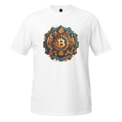 Camiseta Bitcoin Vintage unissex com mangas curtas - comprar online