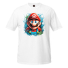 Camiseta Mario Splash unissex com mangas curtas