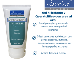 Gel hidratante y Humectante para pies con urea - Podologymty