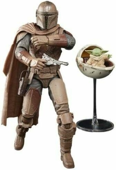 Star Wars The Black Series The Mandalorian & Grogu (Arvala-7) Exclusive 6" Action Figure - comprar online