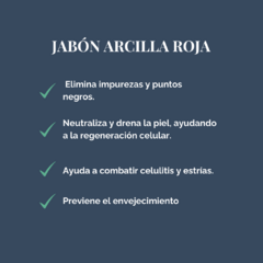 Jabón de arcilla roja en internet