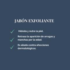 Jabón exfoliante de coco en internet