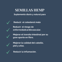 Semillas Hemp 150g - Yaku ecotienda