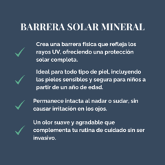 Barrera solar mineral 40g - Yaku ecotienda