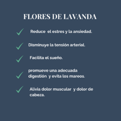 Flores de lavanda 15g - Yaku ecotienda