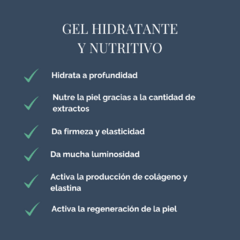 Gel hidratante y nutritiva - tienda online