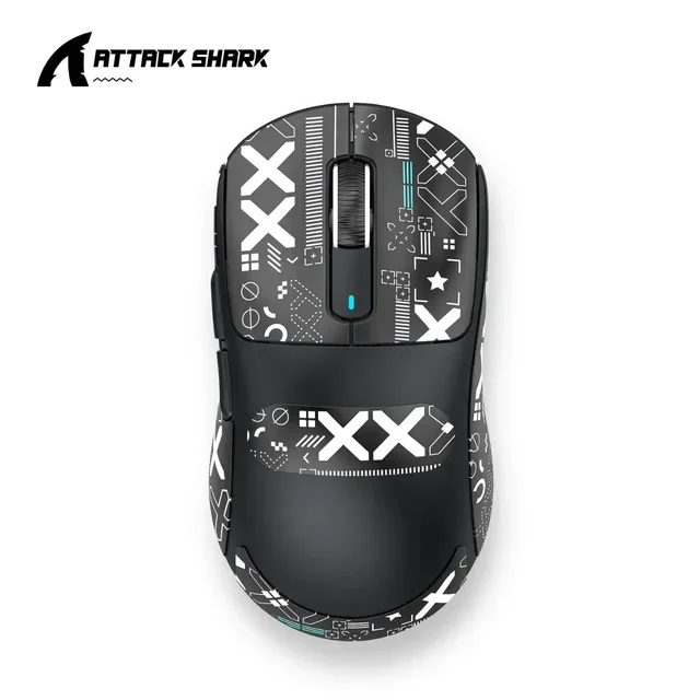 Mouse Gamer Attack Shark X3 Wireless Vermelho