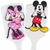 Kit 2 Escovas De Cabelo Disney Minnie & Mickey Marco Boni (MB7121-7122V) na internet