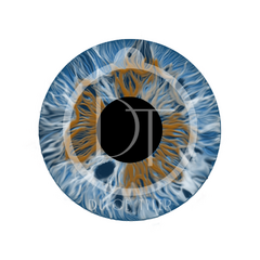 Eyechips pra Blythe EYEB026S Holográfico Azul