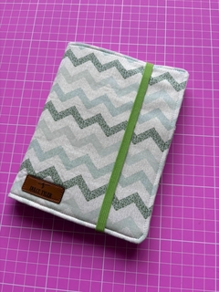 Capa pra Kindle - Chevron verde na internet