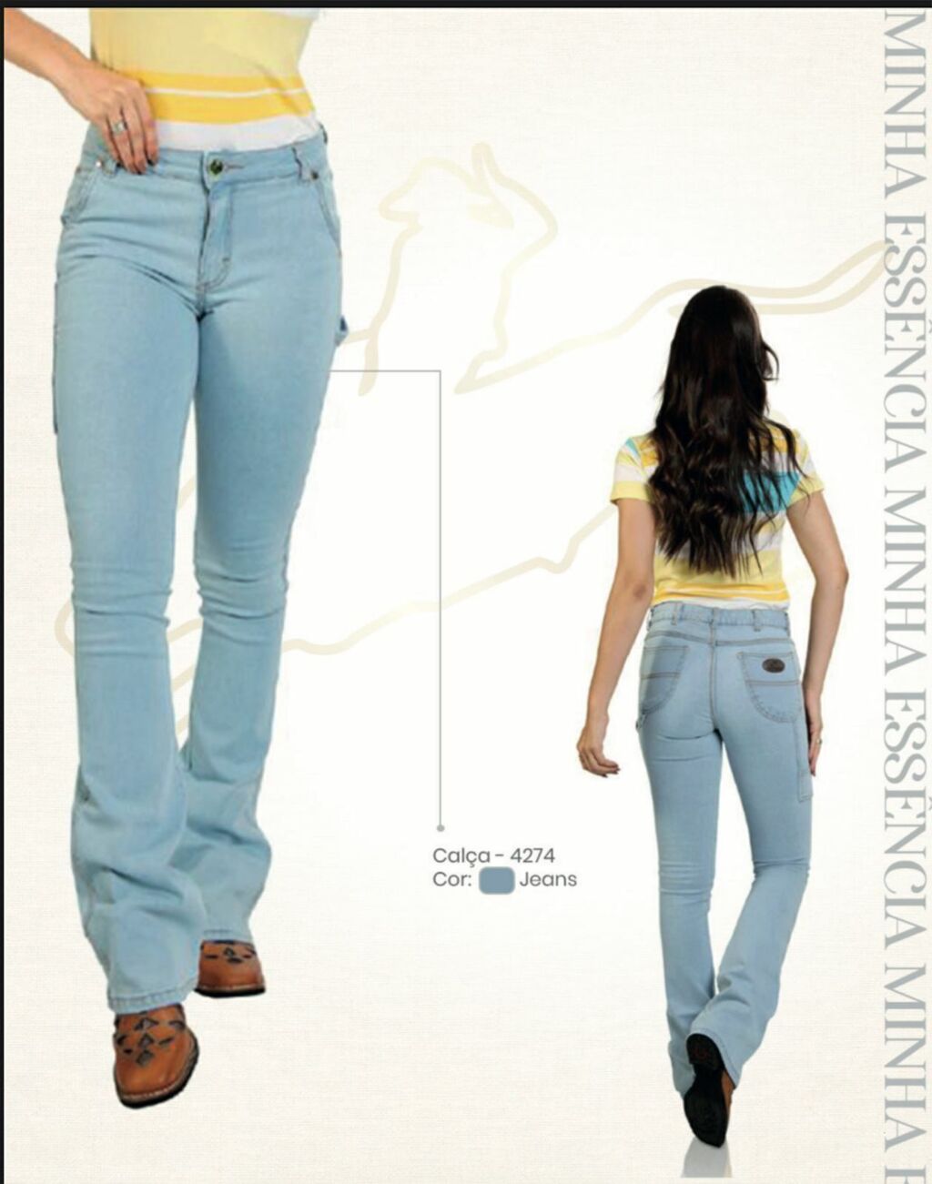 CALÇA FEMININA COUNTRY E CIA REF 4349