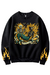 Crewneck Sirena en llamas