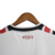 Camisa Santa Cruz II 23/24 Torcedor Masculina - Branca com detalhes em listrado vermelho e preto