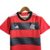 Kit Infantil Flamengo I 23/24 Adidas - Vermelho com detalhes em preto na internet
