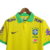 Camsia Seleção Brasileira I 22/23 Nike Torcedor Masculina - Amarela com detalhes em verde com todos os patrocinios - CAMISAS DE FUTEBOL | Olé FutStore