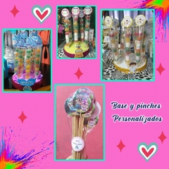 Pinches y base personalizada