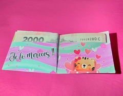 Tarjeta billetera - Yani papelería creativa