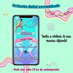 Invitación digital en internet