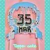 Topper cake (adorno para torta)